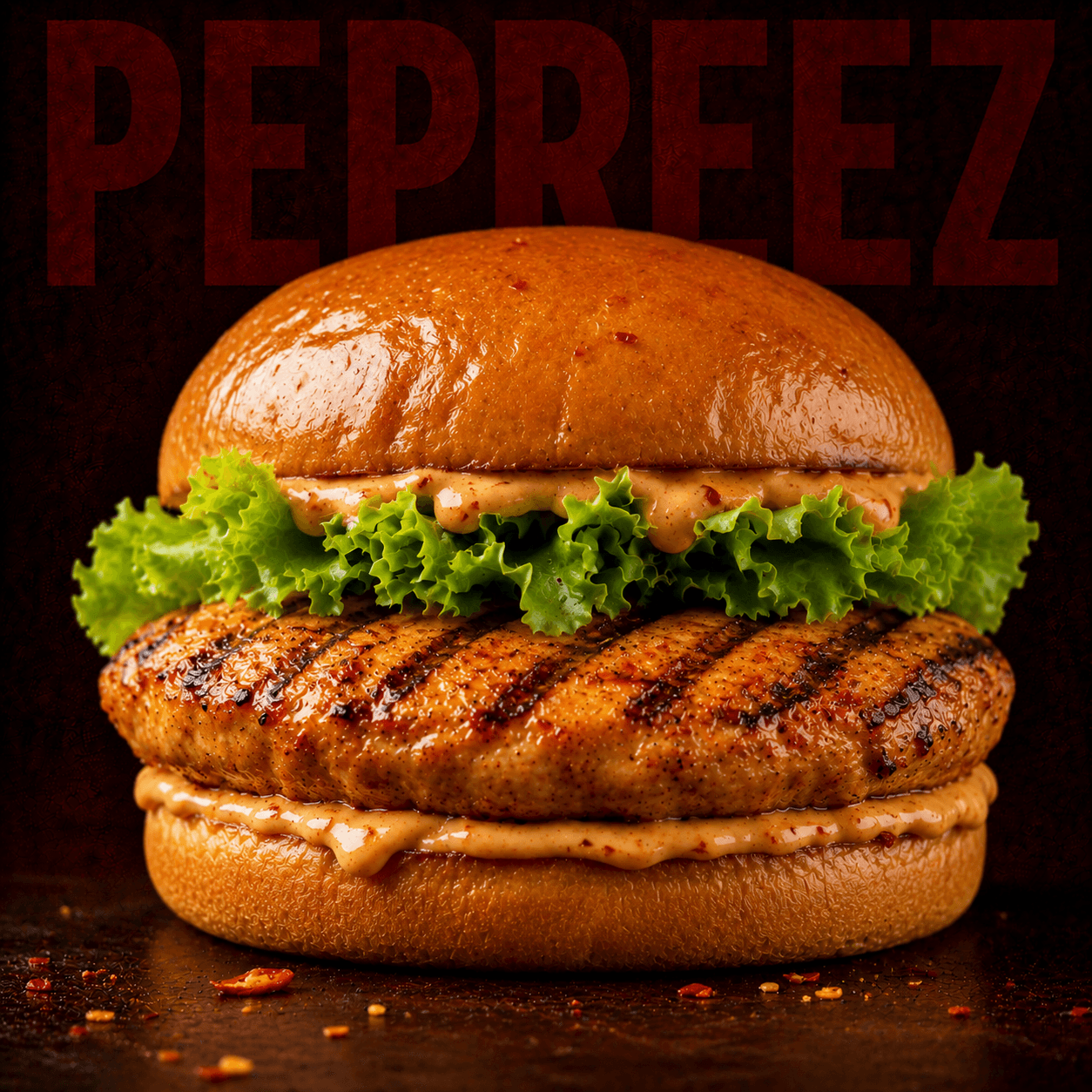 Peri Peri Grilled Burger